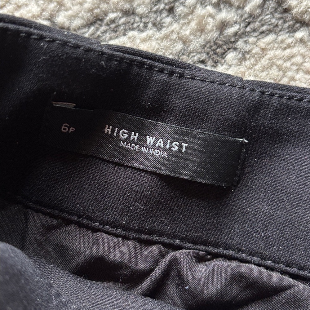 Loft high rise crop button fly pants 6p - Picture 6 of 9